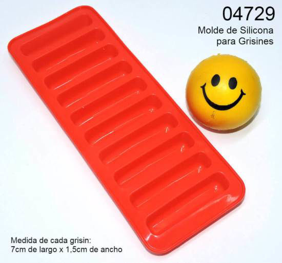 Imagen de MOLDE DE SILICONA PARA MINI GRISINES 25X9CM 3.26